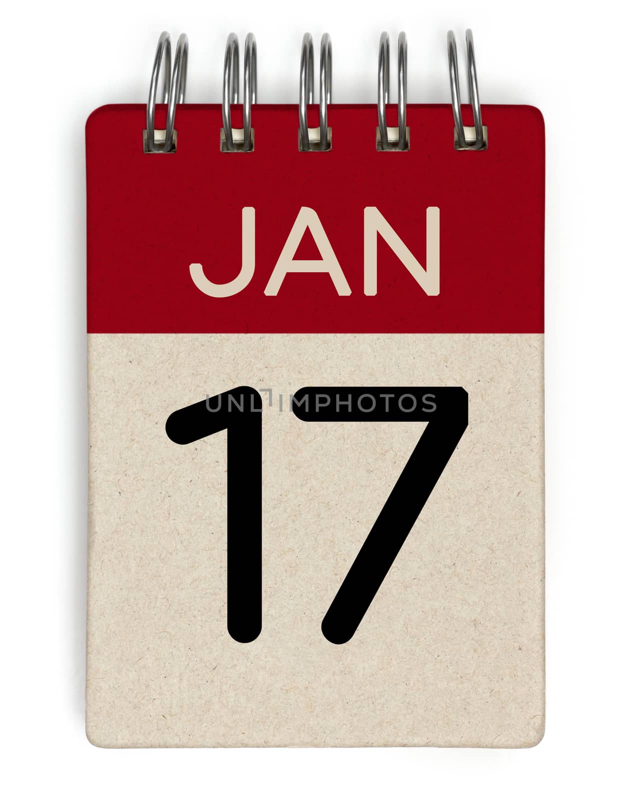 17 jan calendar