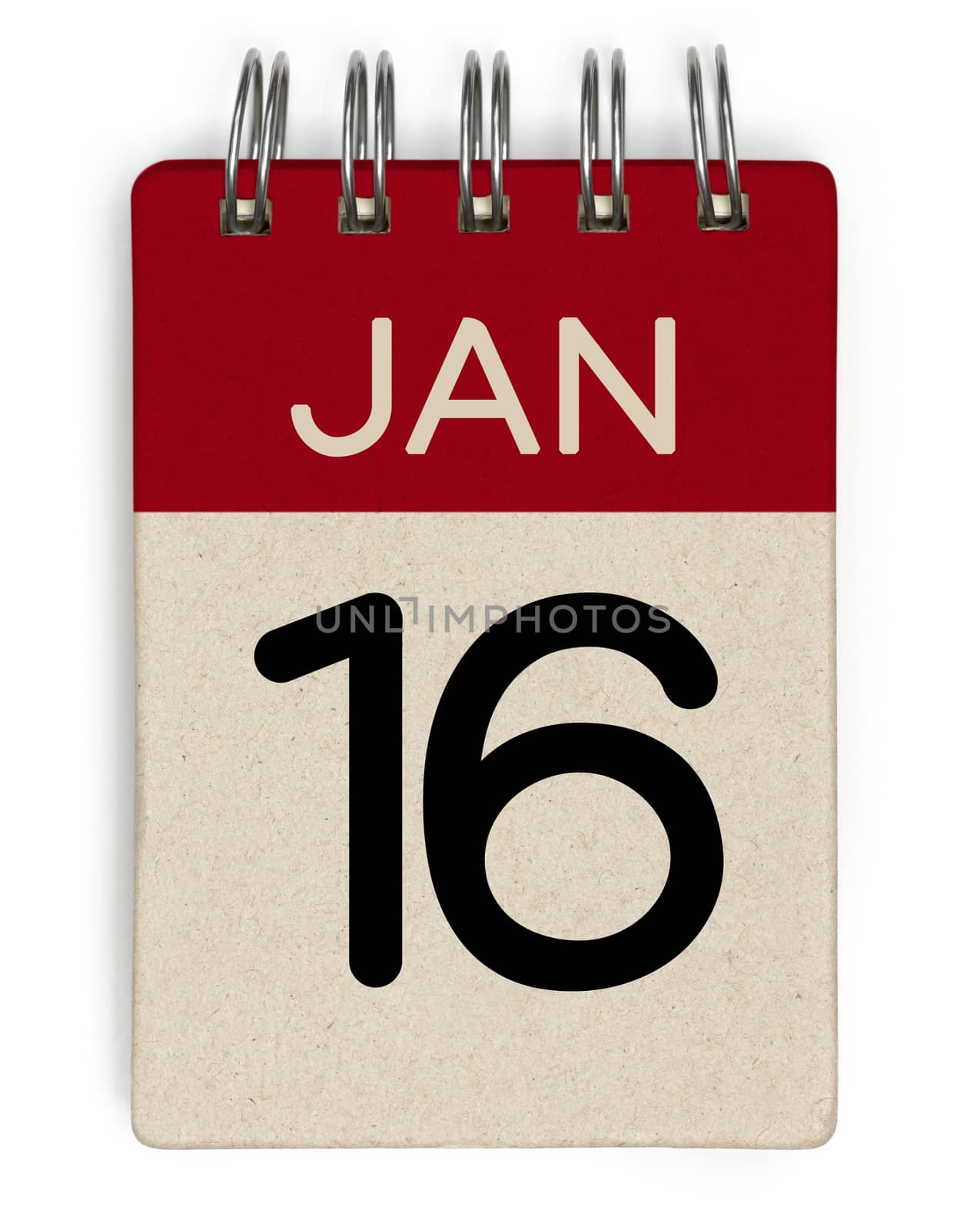 16 jan calendar