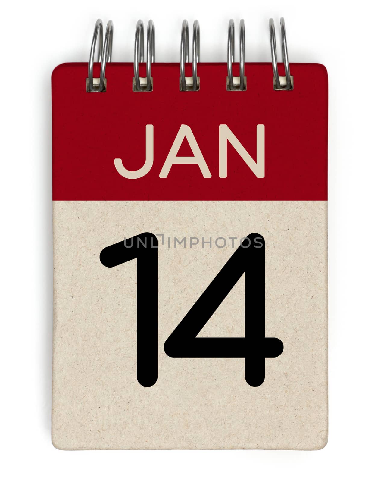 14 jan calendar