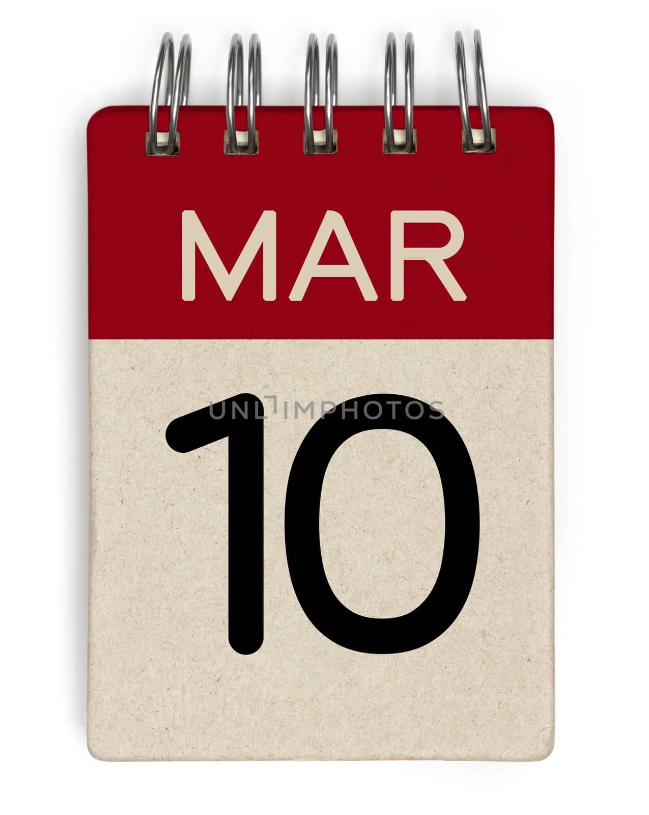 10 mar calendar