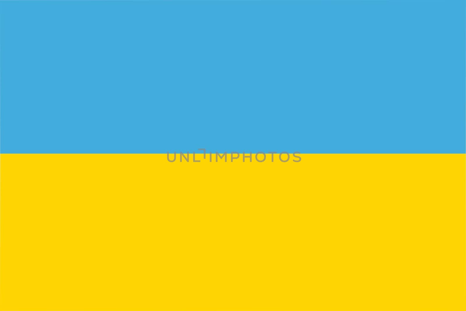 Ukraine flag - isolated vector illustration