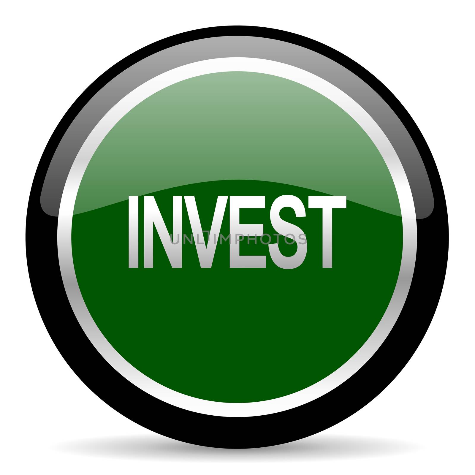 green web button