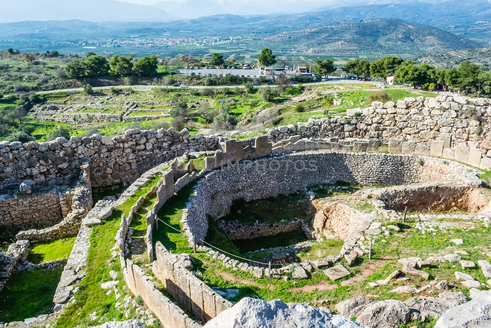 Mycenae, archaeological place in Greece by ankarb