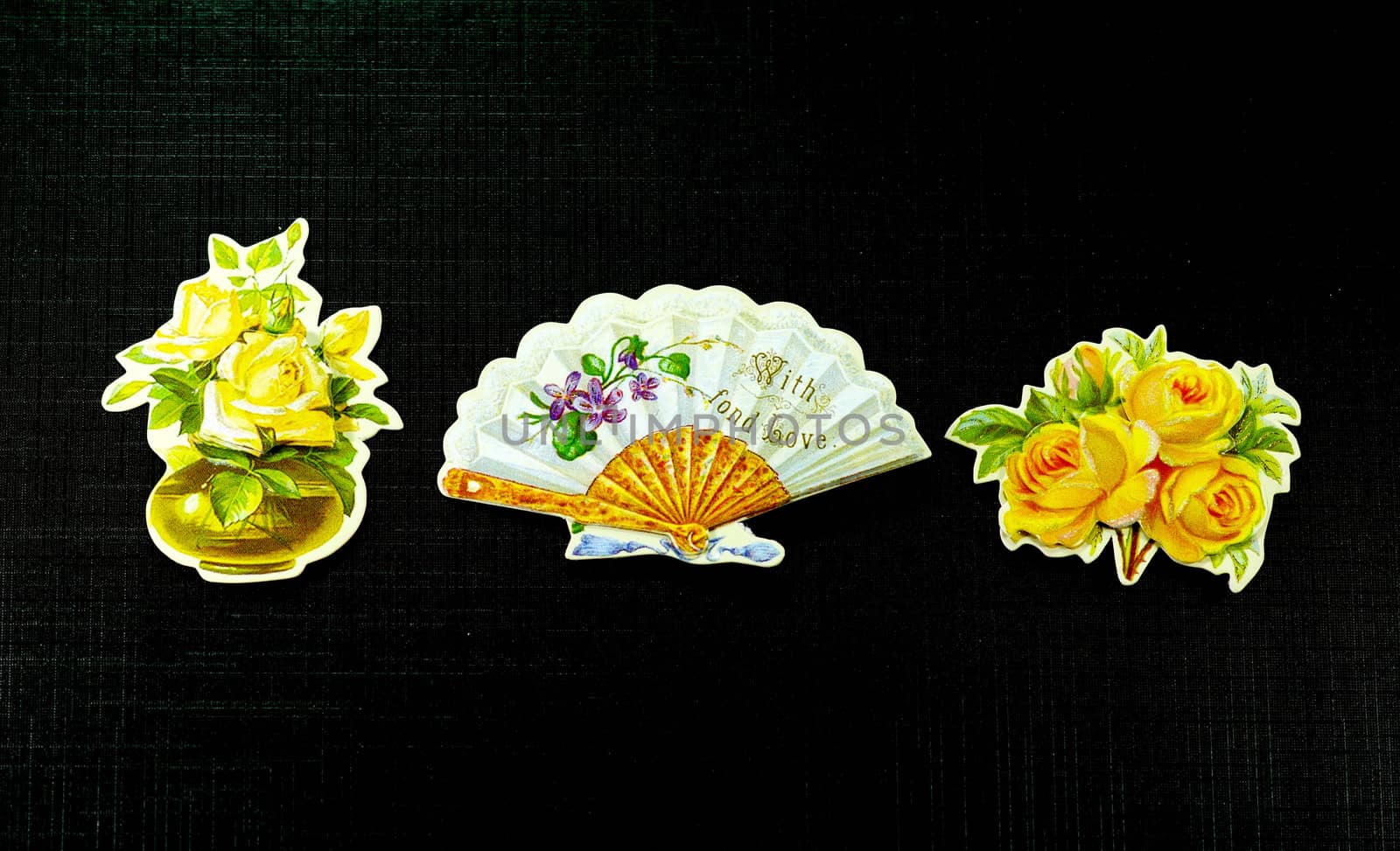 paper craft for decoration on white scene,shallow focus