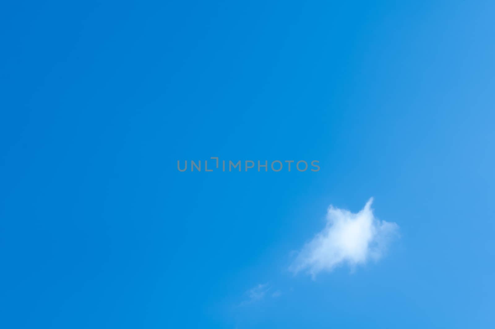 Blue sky with white cloud by Sorapop