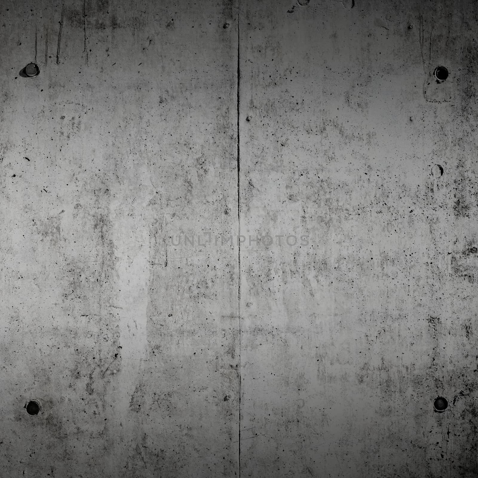 Grungy concrete wall and floor as background texture