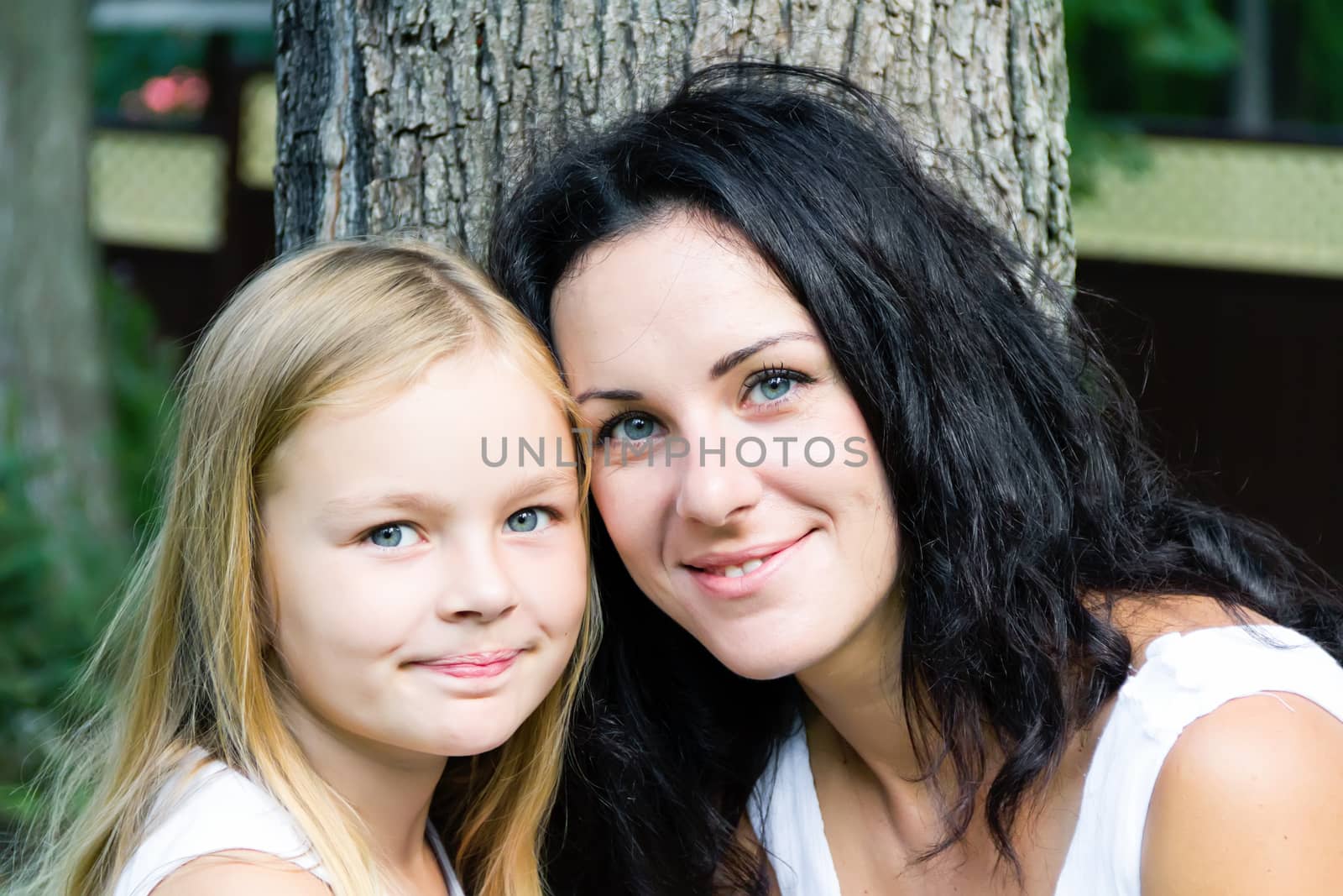 Photo of the happiest mother and daughter