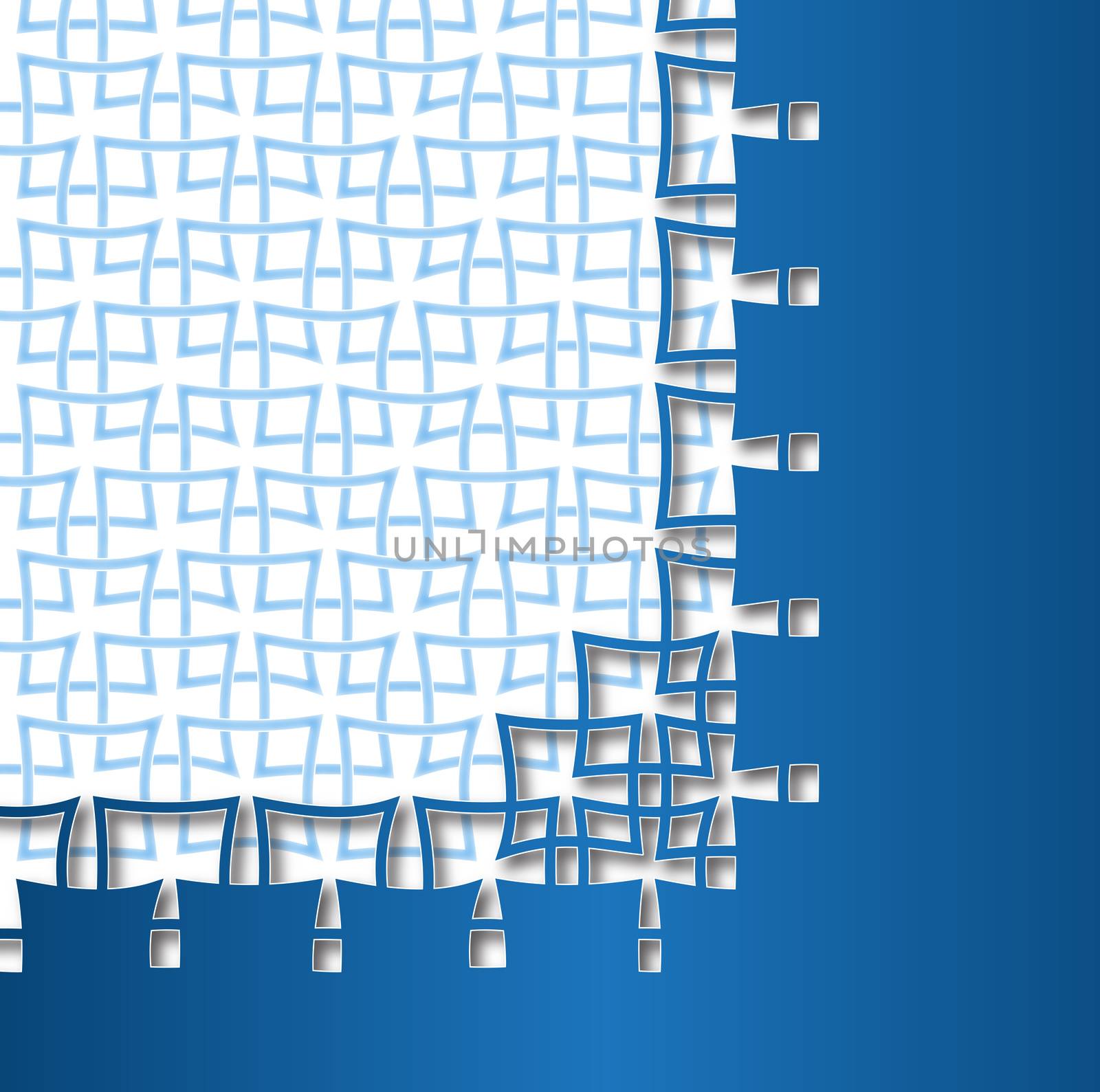 abstract pattern blue square frame backgroud