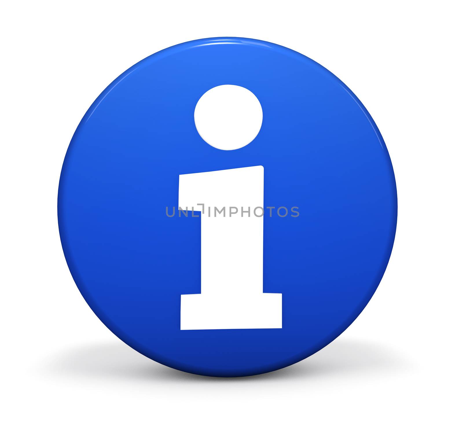 Info Blue Badge by nirodesign