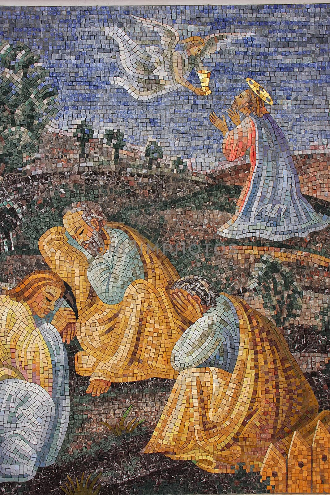 Dome mosaics, Saint Peters Basilica, Vatican City, Rome by donya_nedomam