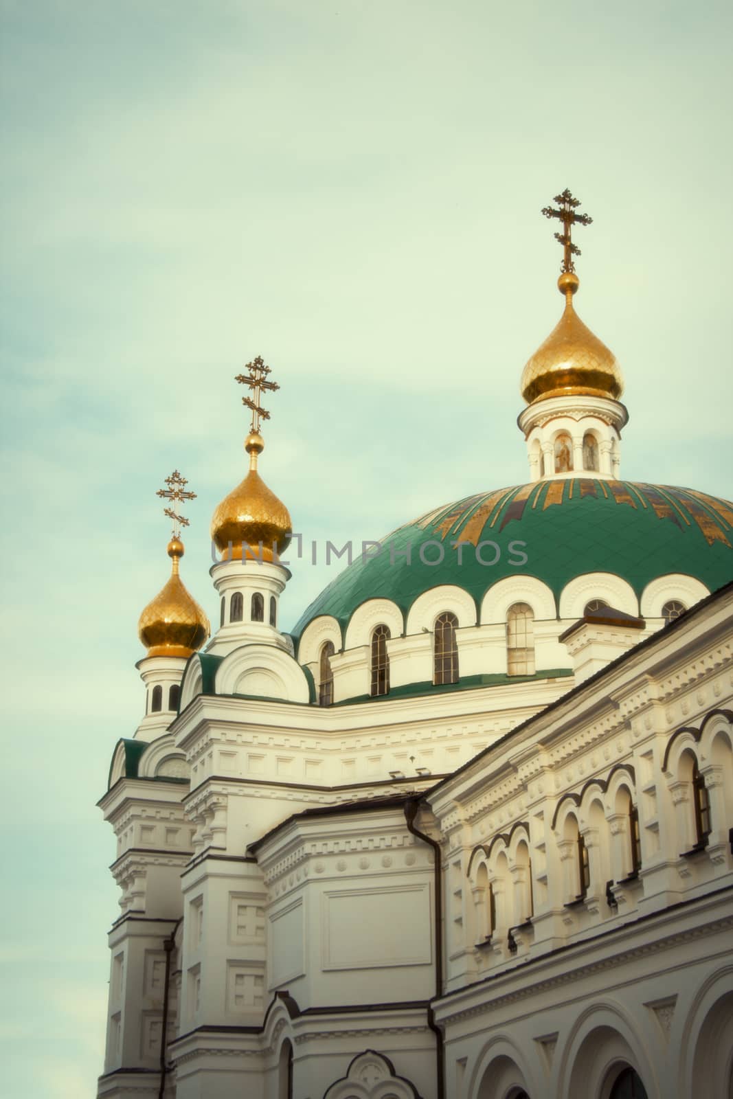 Orthodox Church Kyiv, dome, cupolas, Kiev-Pechersk Lavra by vitaliygrebenuk@gmail.com