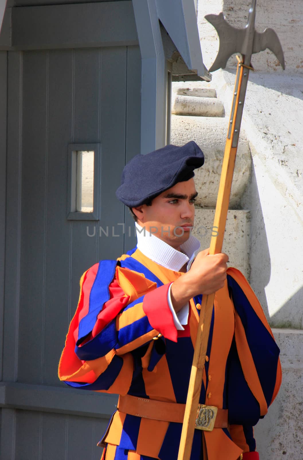 Pontifical Swiss Guard, Vatican city, Rome by donya_nedomam
