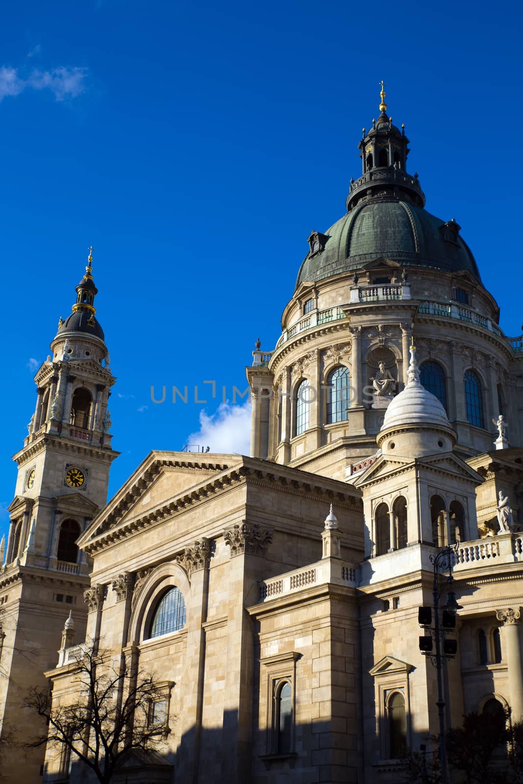 Saint Stephens cathedral in Budapest, Hungary, Europe.