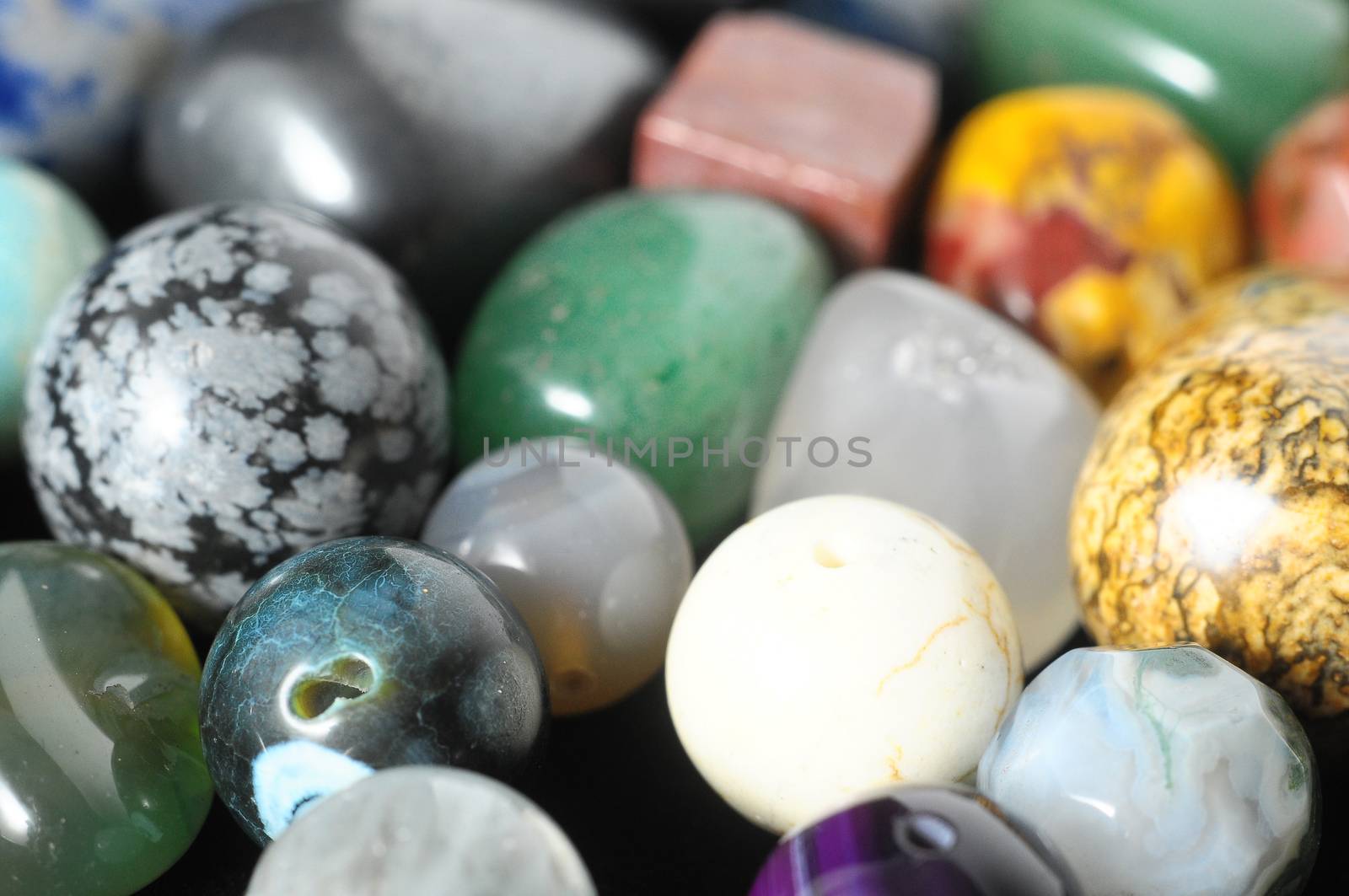 Colored Semi Precious Stones by underworld