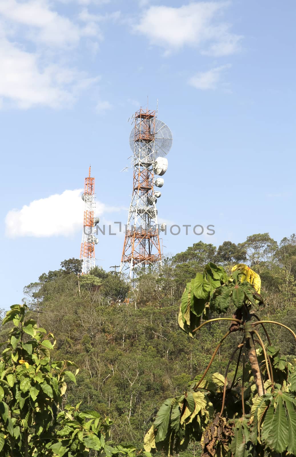 Antenna in the Region of Maua, Brazil.