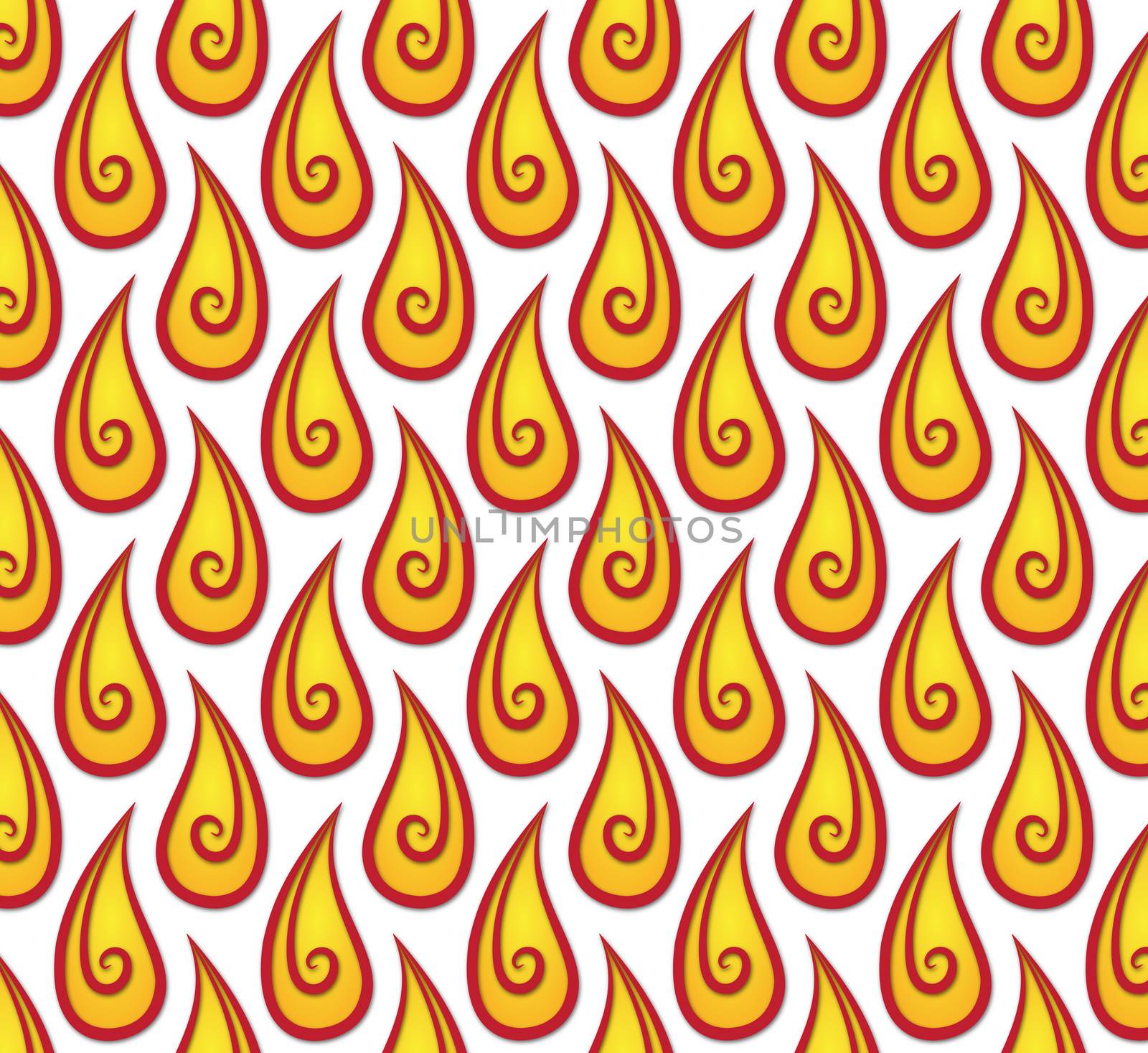 background or fabric the flames orange and red pattern