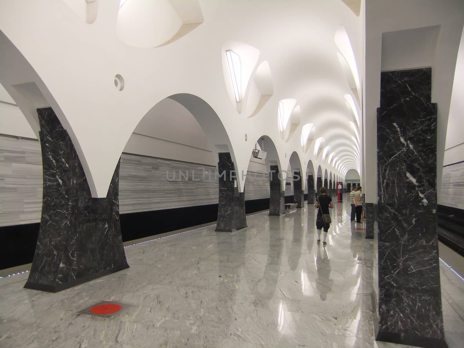 Metro station, Moscow, Russia by donya_nedomam