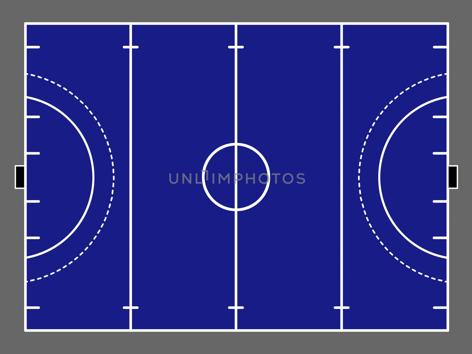 the image model of the Hockey field