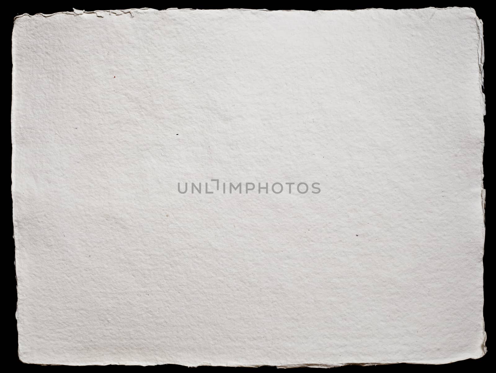 Handmade Paper Background with frayed edges