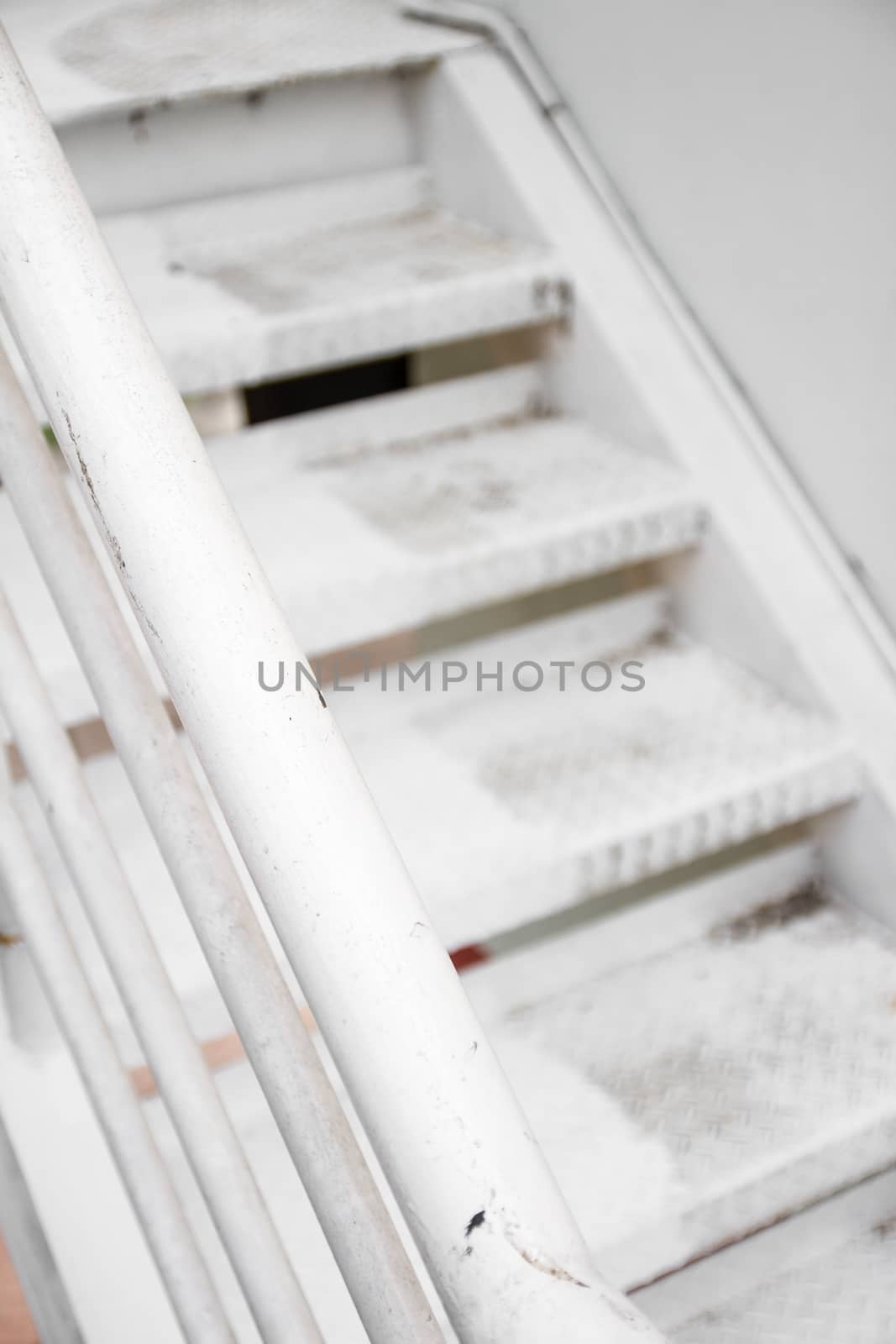 White metal staircase by kasinv