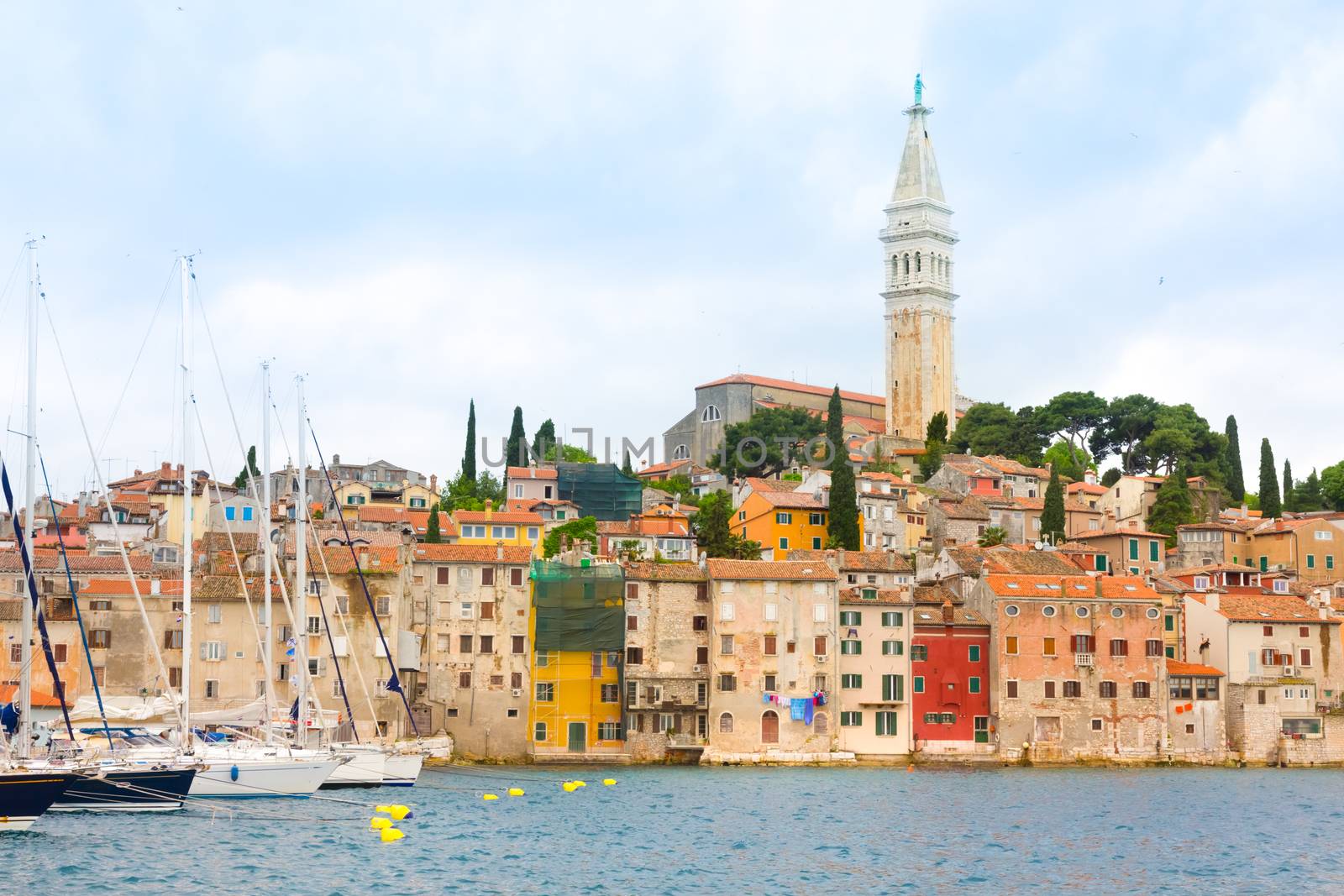 Coastal town of Rovinj, Istria, Croatia. by kasto