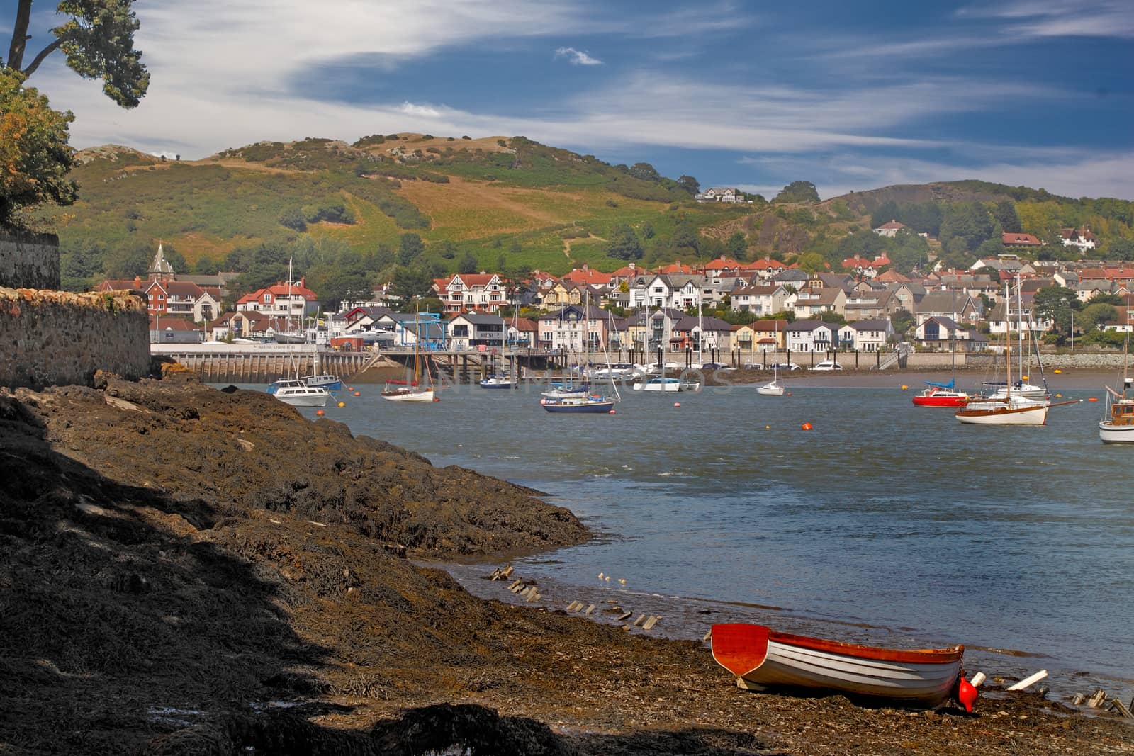 Deganwy is a small town on the Eastern side of the Conwy estuary.