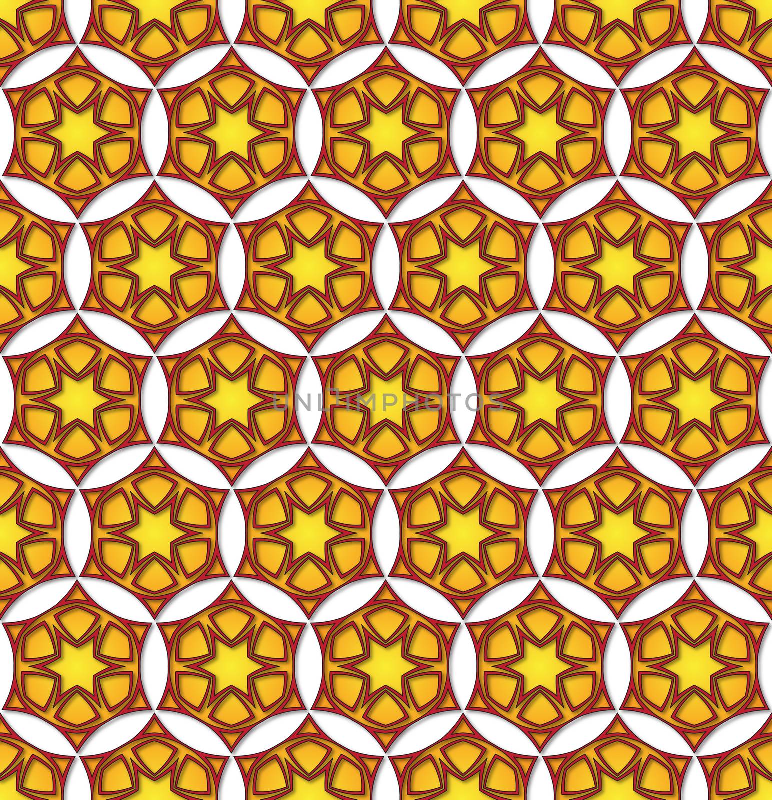 background or fabric pattern starry orange color