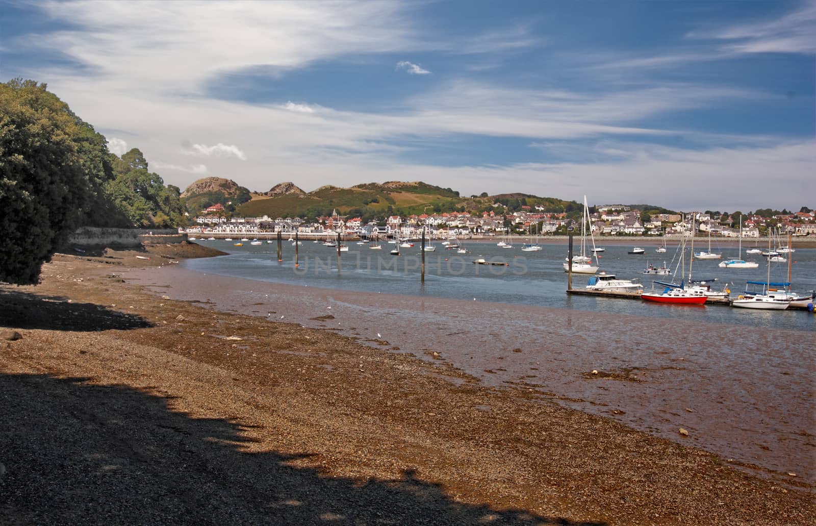 Deganwy is a small Welsh town situated on the Conwy estuary.