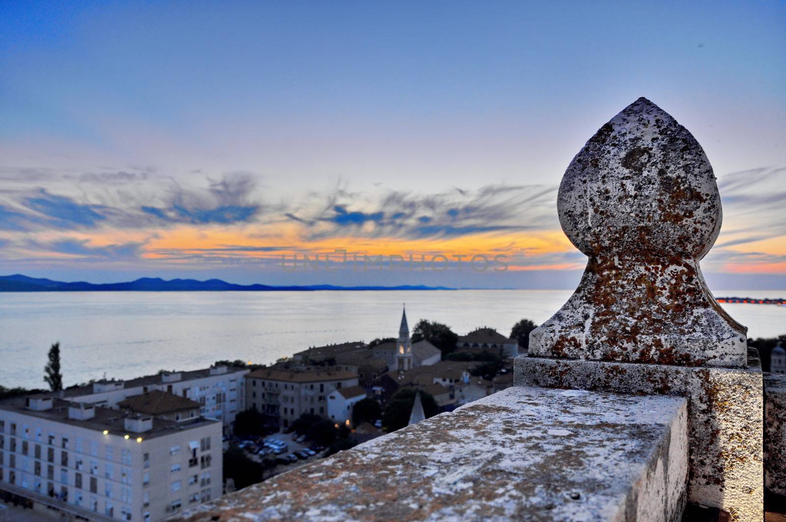 Lookout tower in Zadar