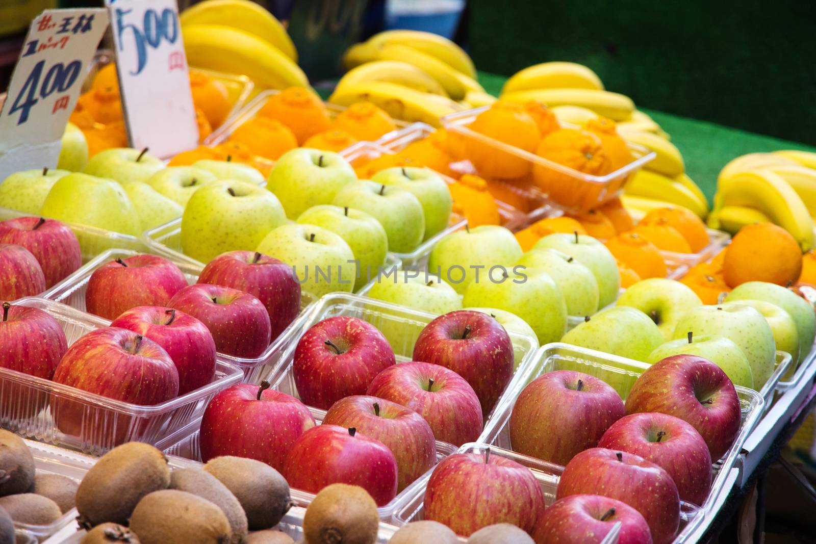 Fruits in Ameyoko market street, Tokyo Japan