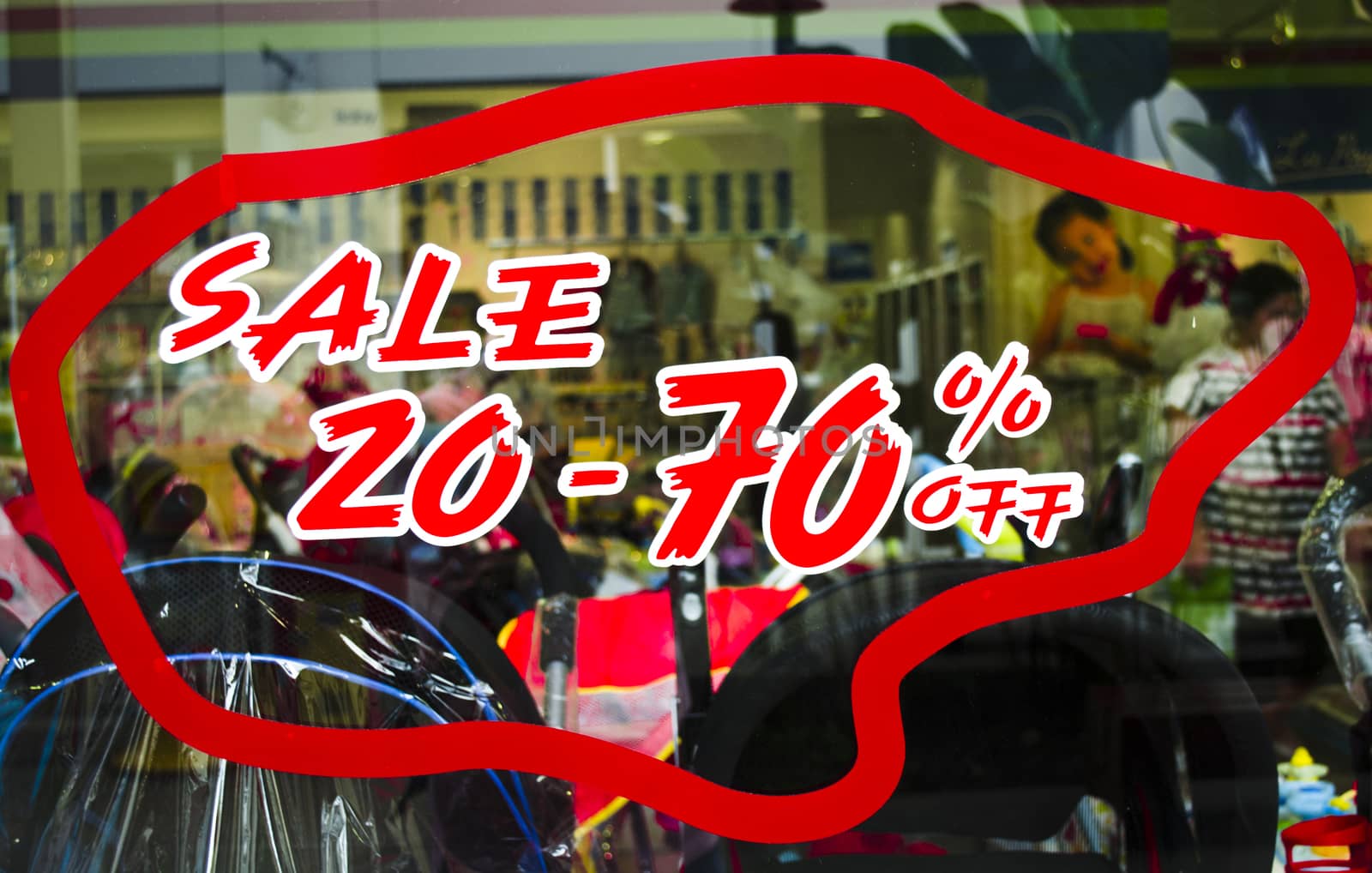 Sale 20 To 70 Percent Promotion Tag by kobfujar