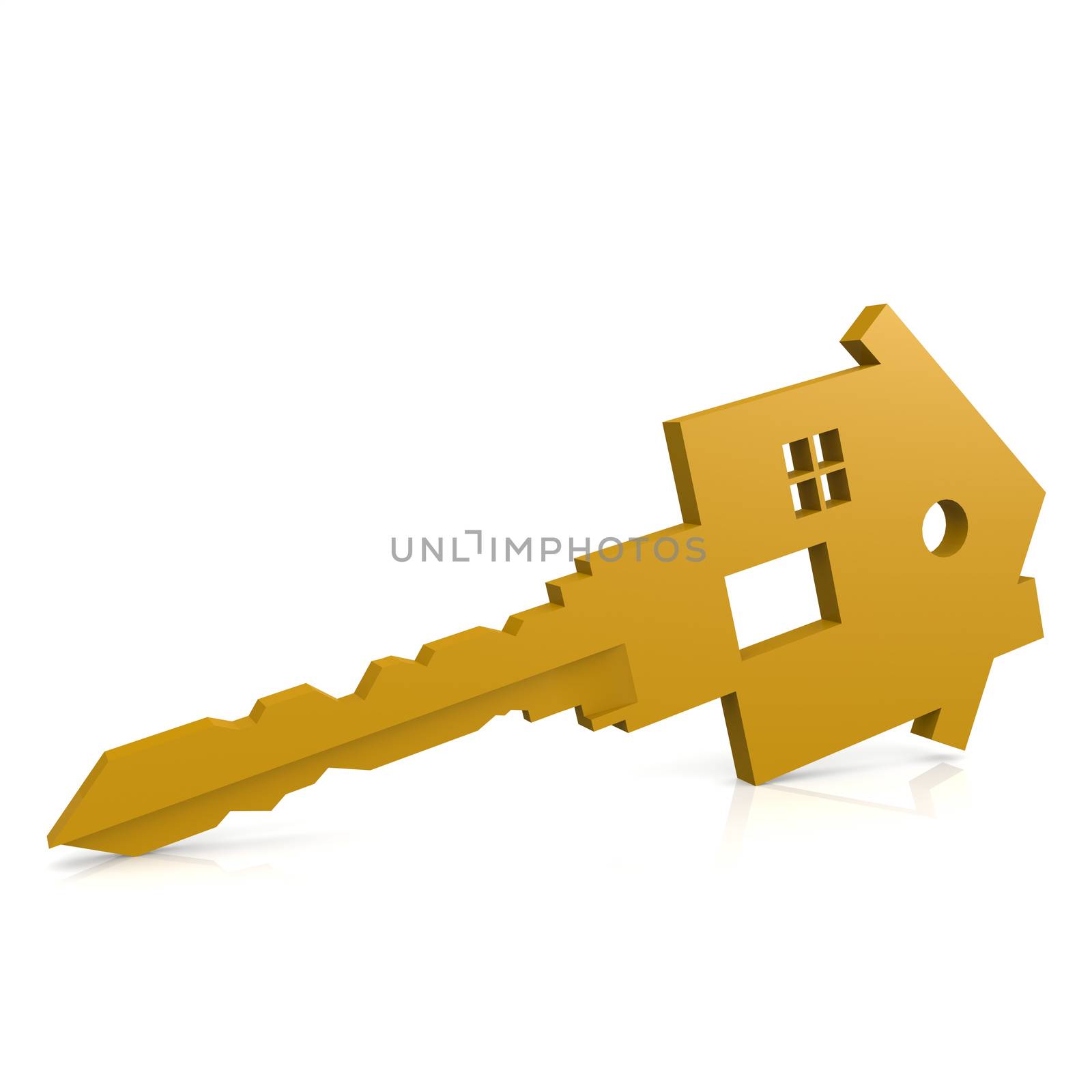 House key isolated by tang90246