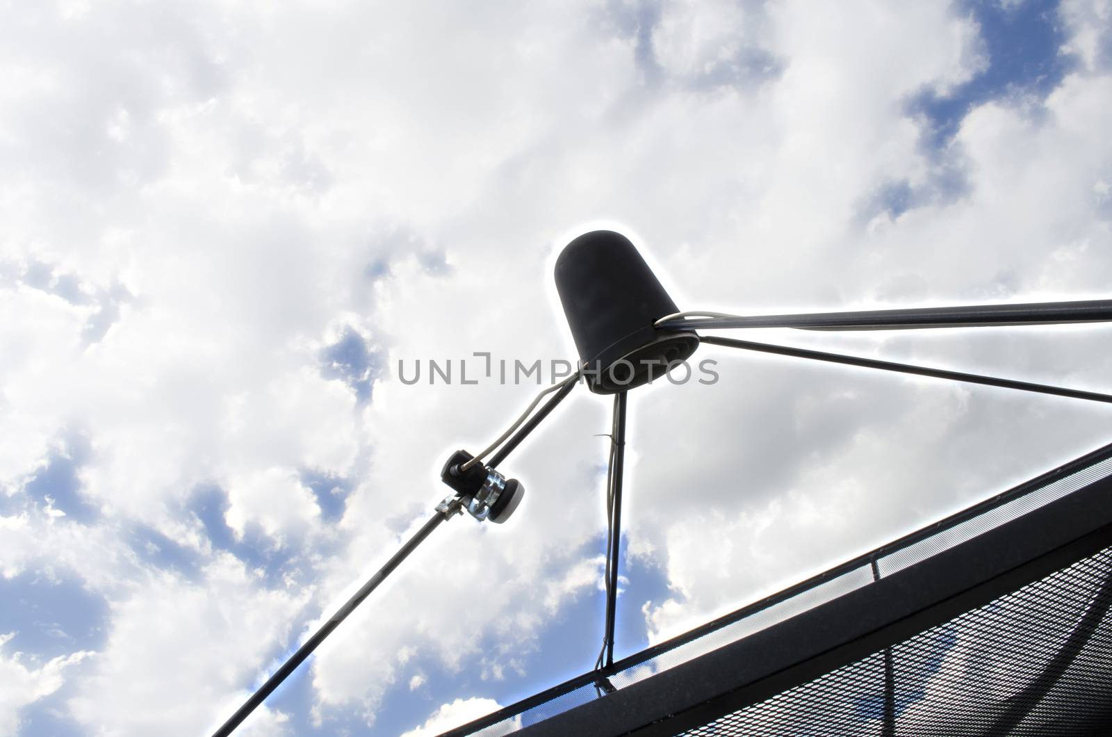 The Satellite Signal Wave Receiver Dish for Television 201
