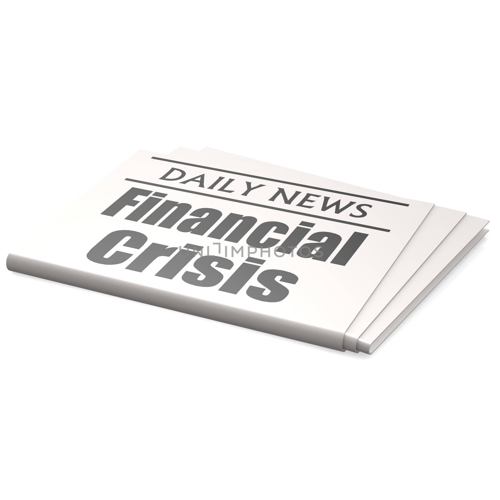Newspaper financial crisis by tang90246