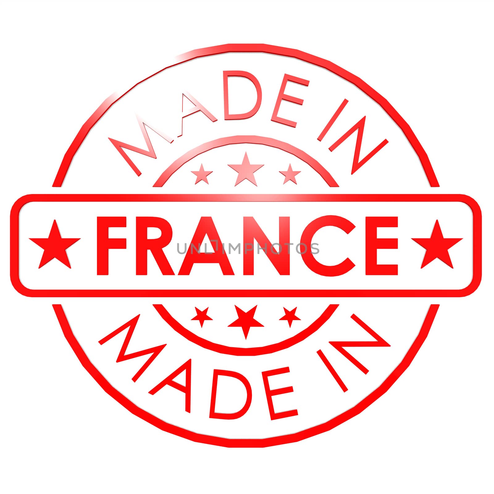 Made in France red seal