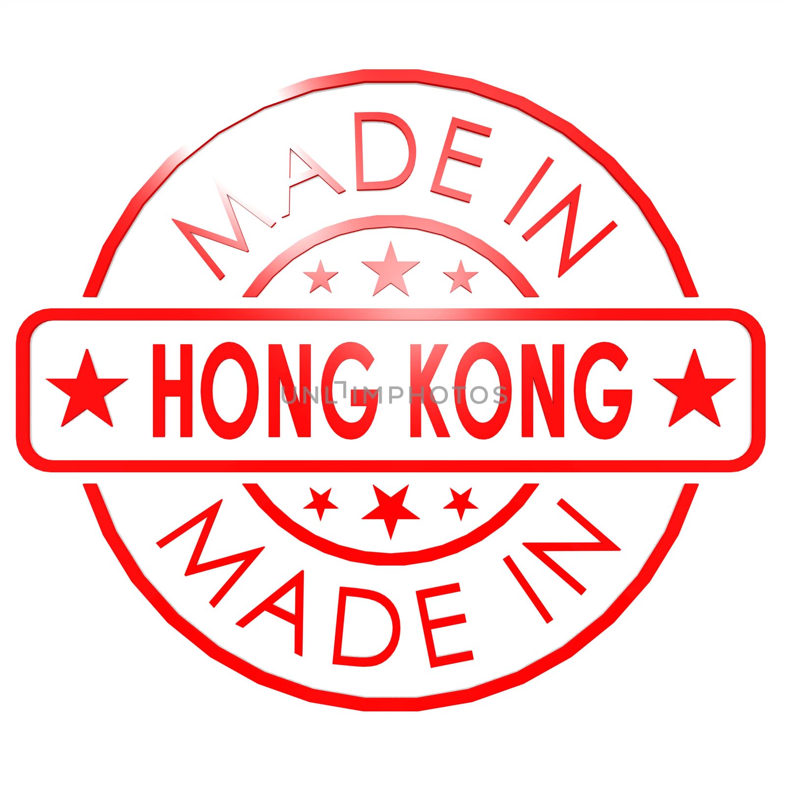 Made in Hong Kong red seal by tang90246