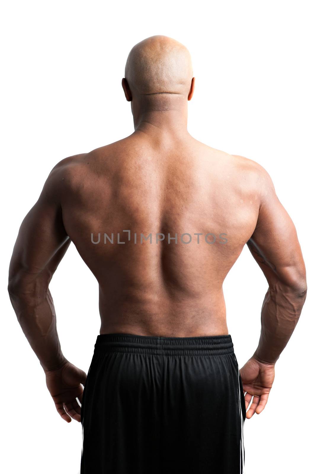 Man with a Muscular Back by graficallyminded