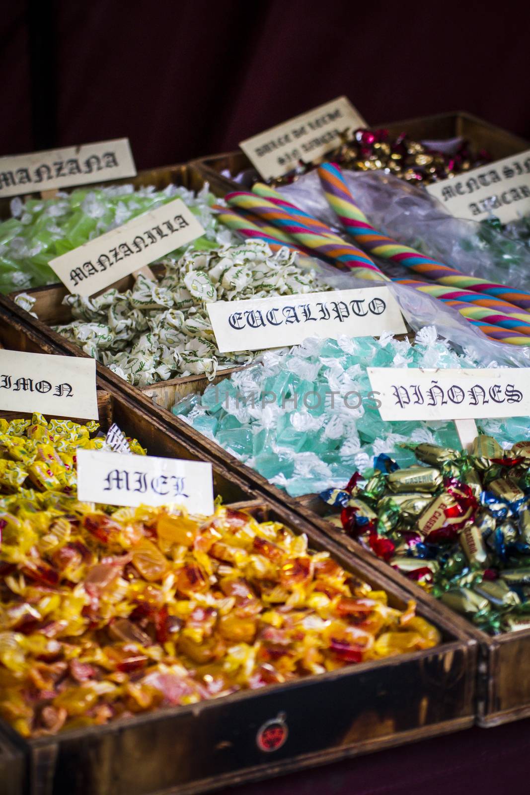 artisanal candy store and candy by FernandoCortes