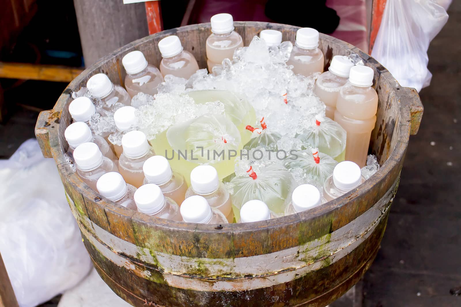 The bottling and selling fresh water Toddy.