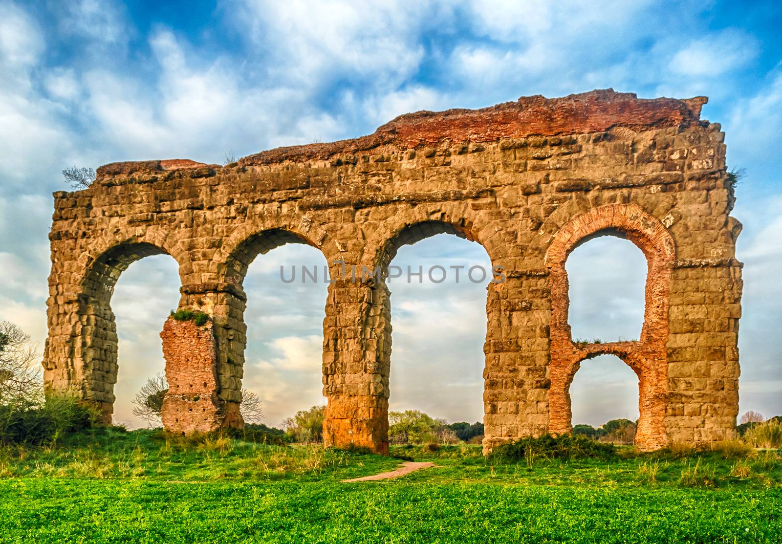 Park of the Aqueducts, Rome by marcorubino