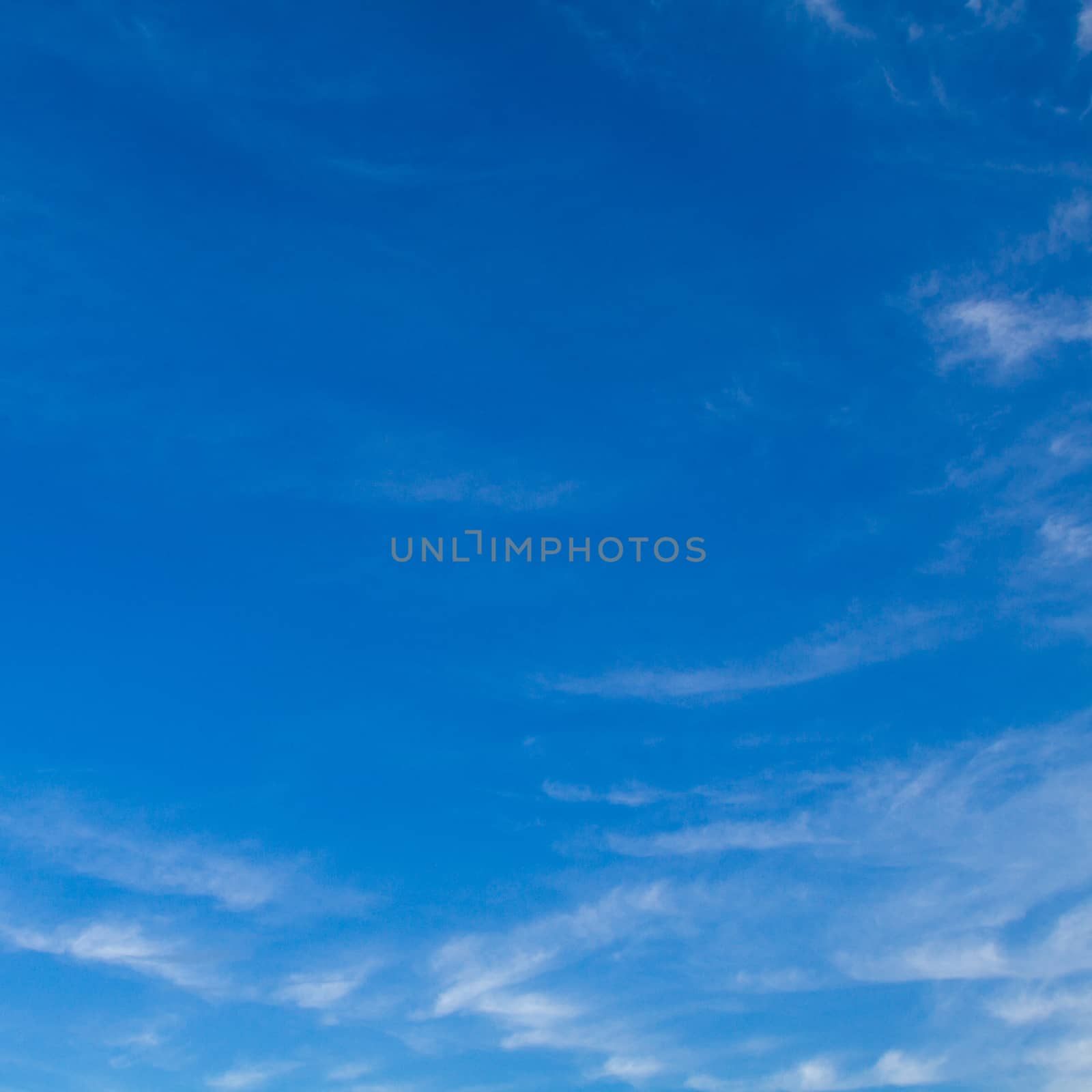 View white cloud with blue sky background