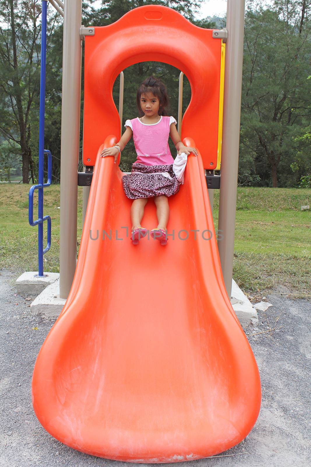 Girl Enjoy Playground by olovedog