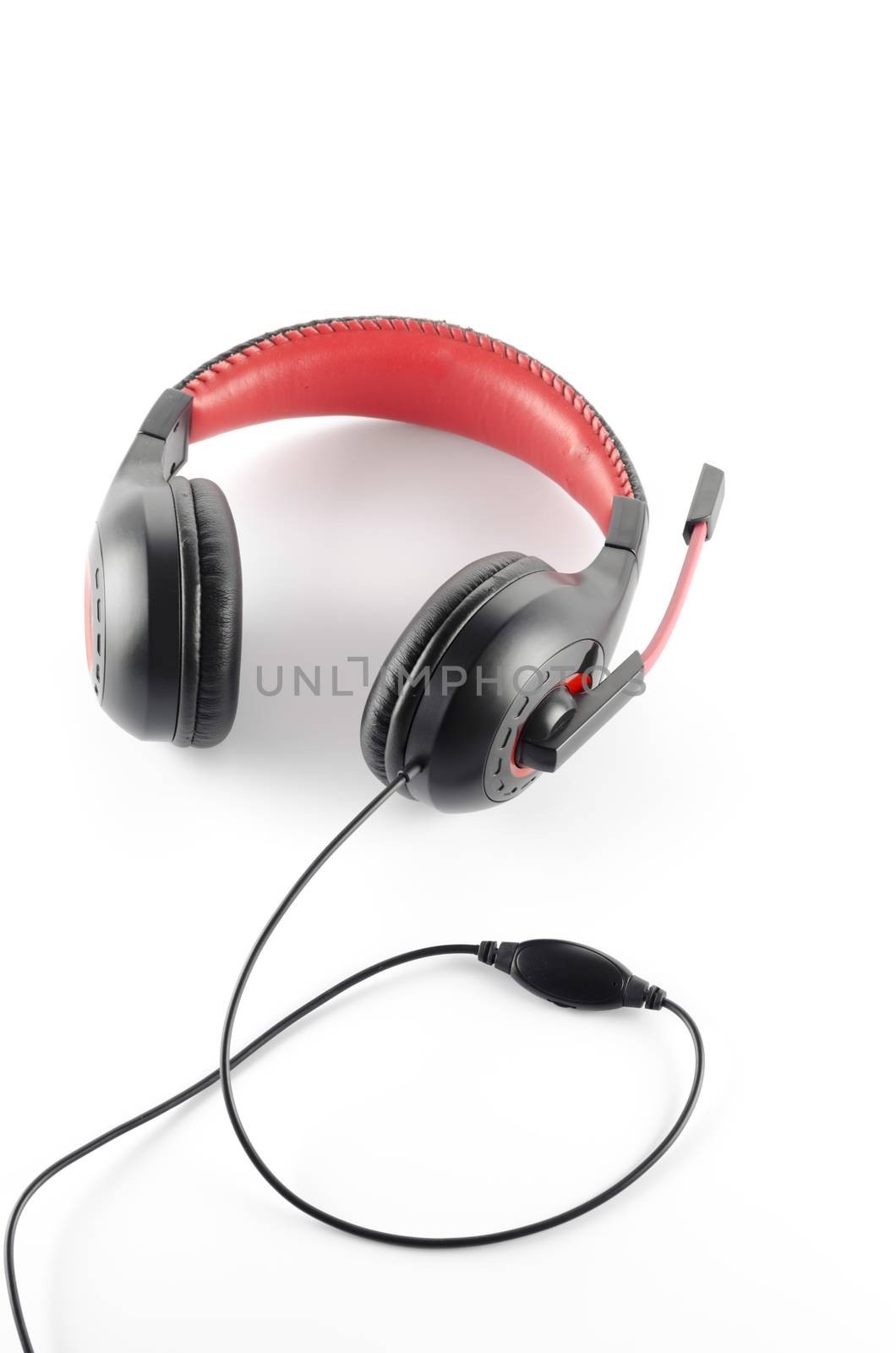 headphone on a white background