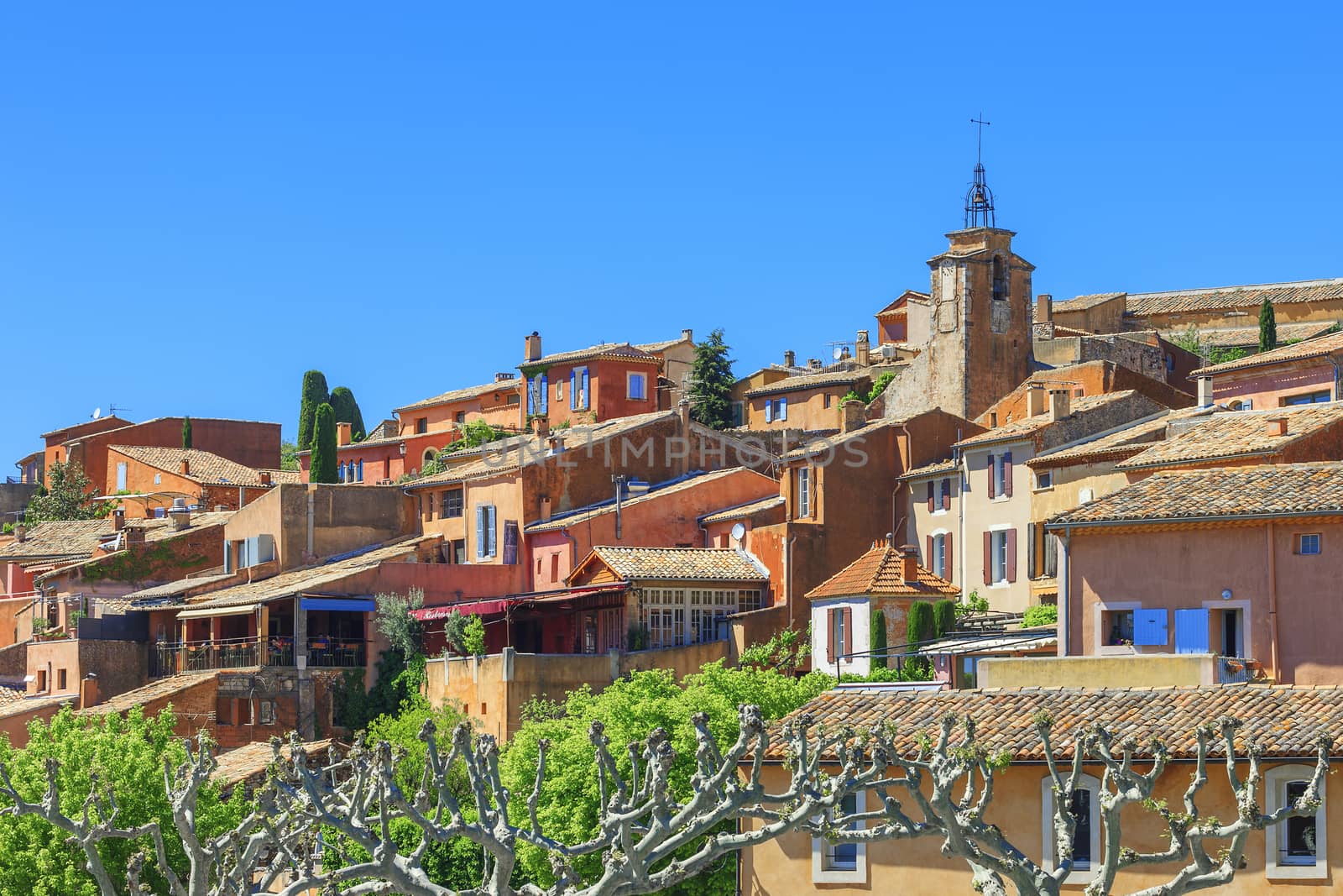 Roussillon village, Provence, France 