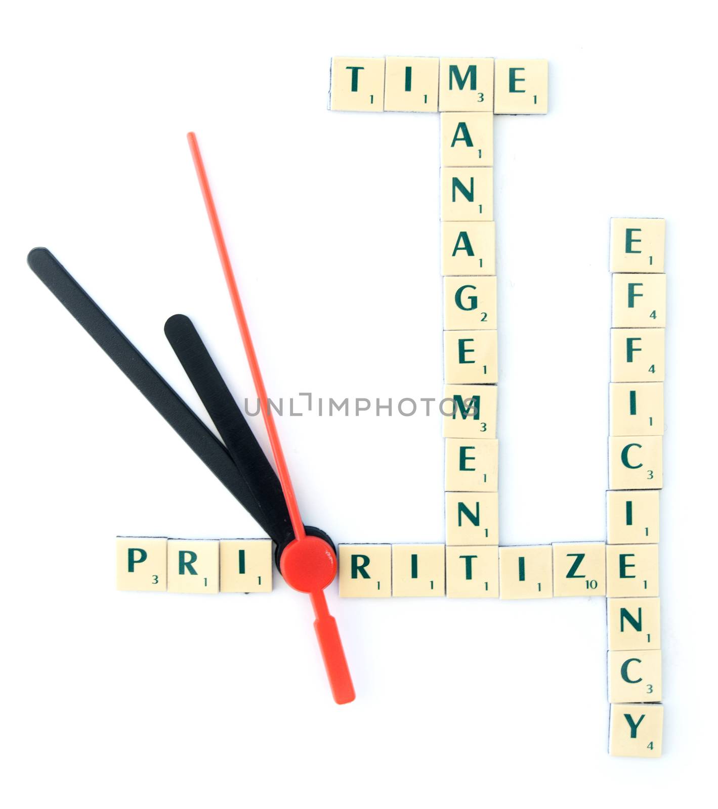 Time management puzzle  by unikpix