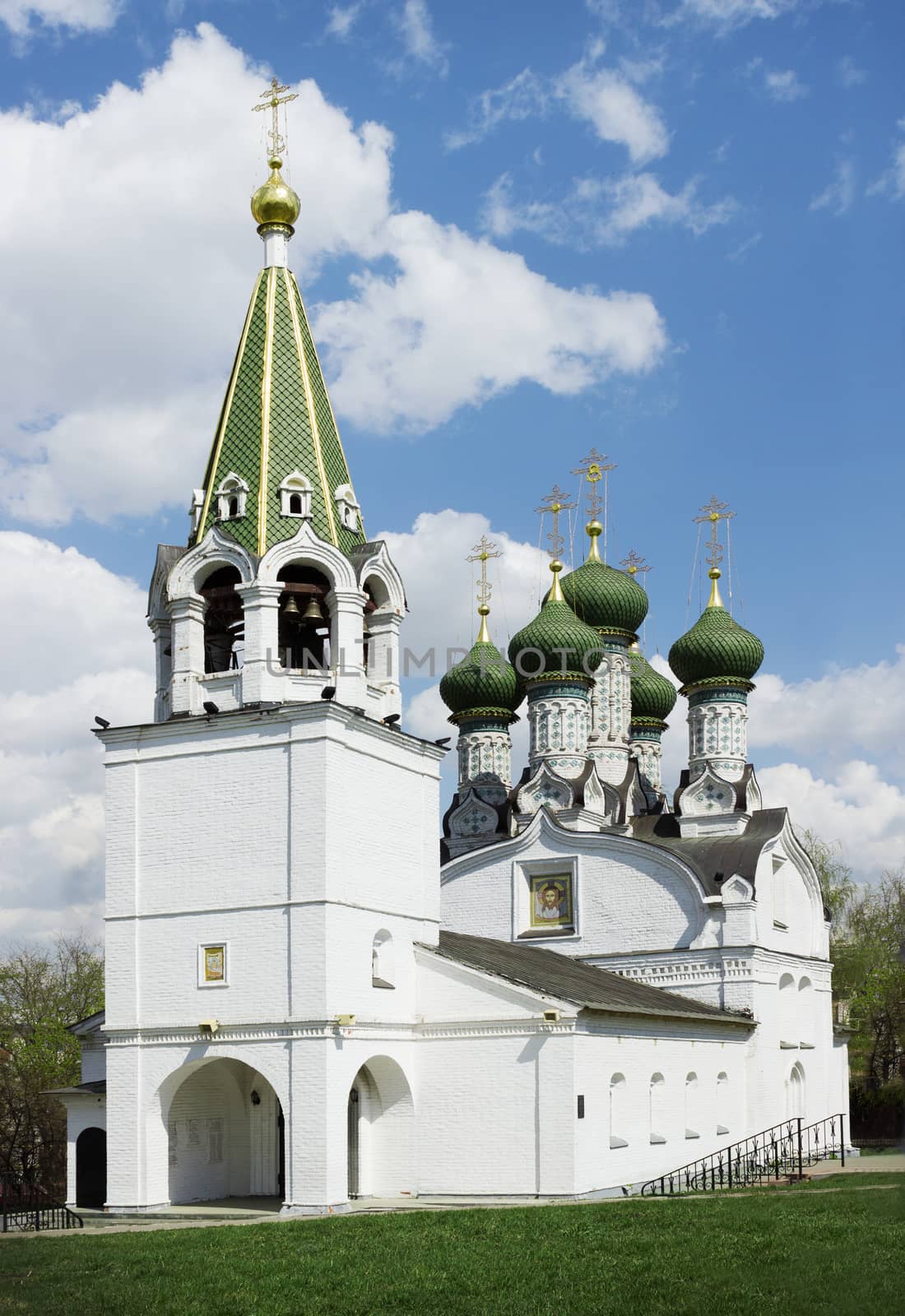 Church of the Dormition of the Mother of God in Nizhny Novgorod. May. Russia