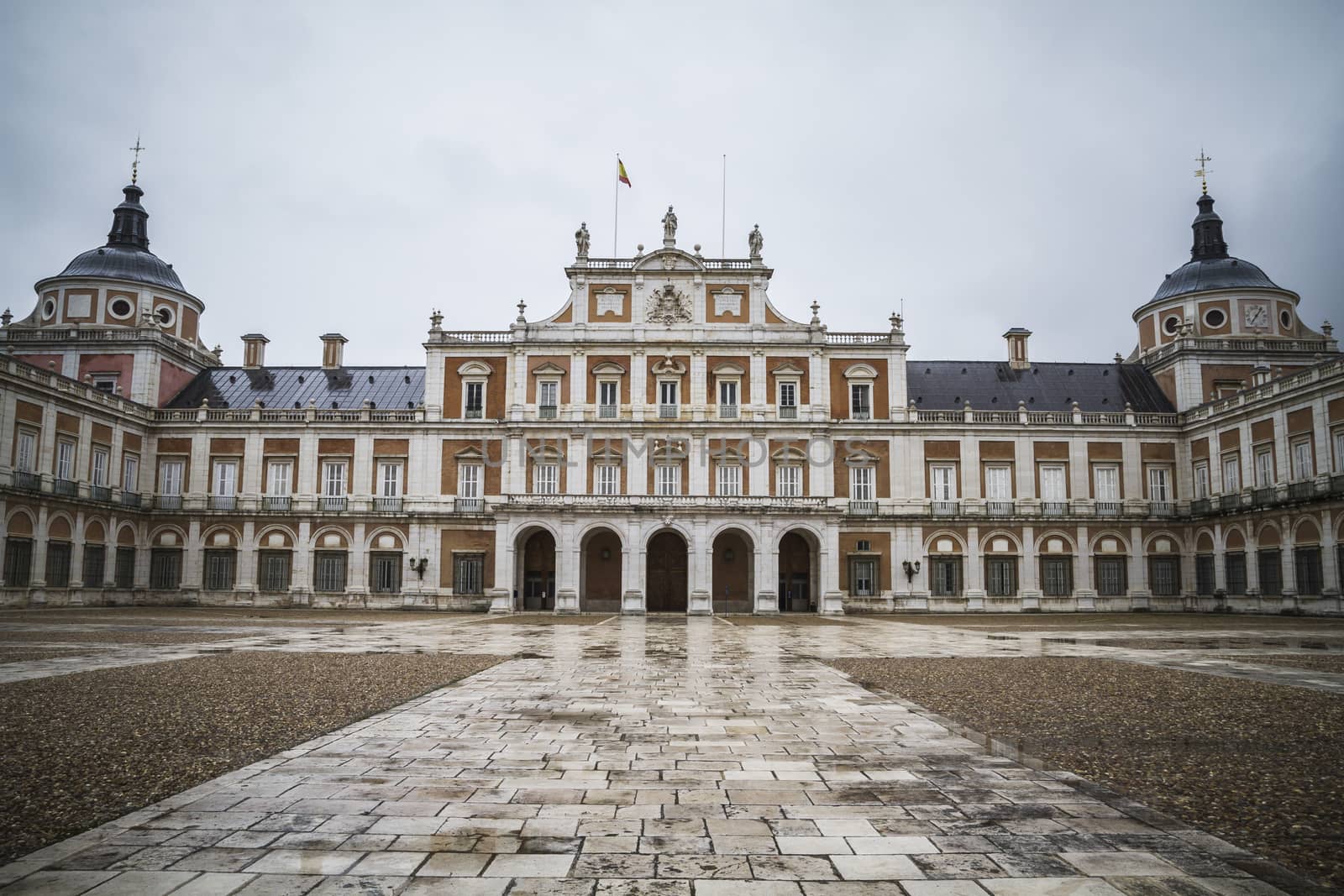 majestic palace of Aranjuez in Madrid, Spain by FernandoCortes