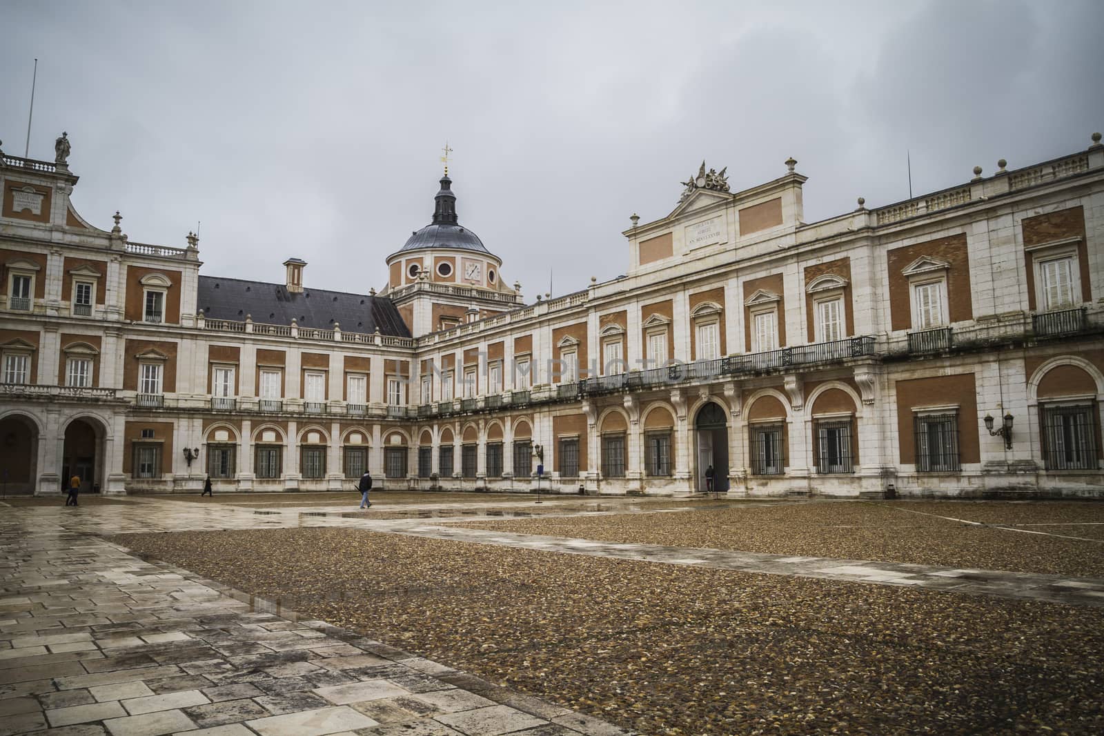 majestic palace of Aranjuez in Madrid, Spain by FernandoCortes