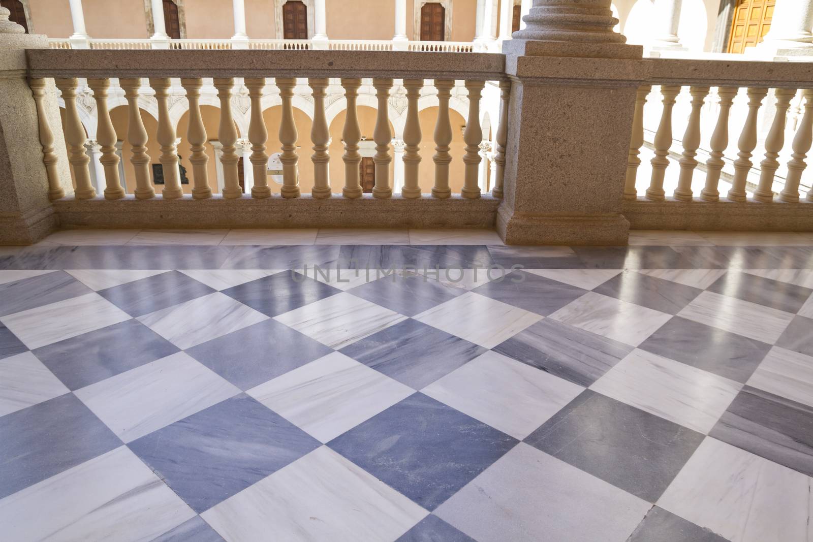 Indoor palace, Alcazar de Toledo, Spain