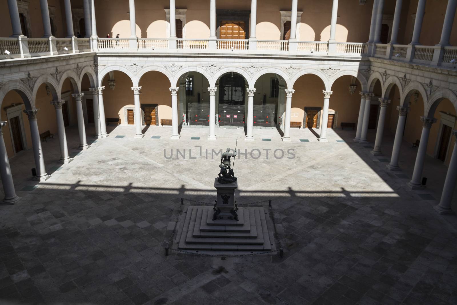 Indoor palace, Alcazar de Toledo, Spain